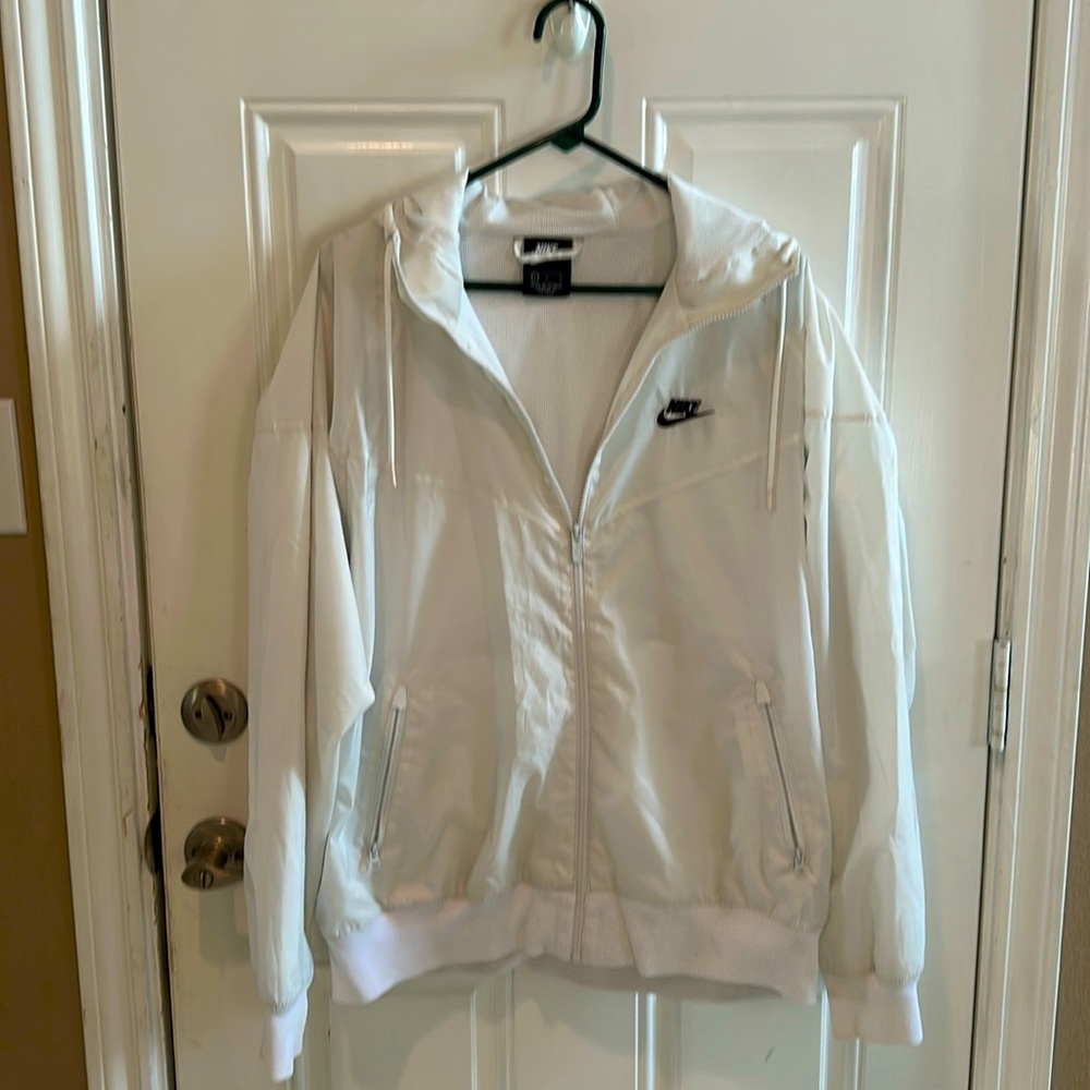 Nike White Windbreaker- Men’s